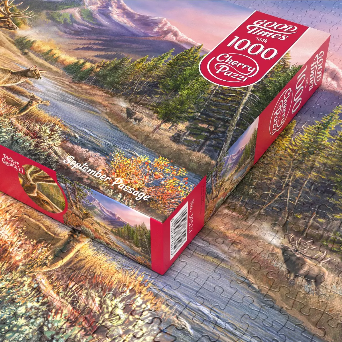 Puzzle 1000 elementów. Wrześniowy krajobraz 30523 - Puzzle