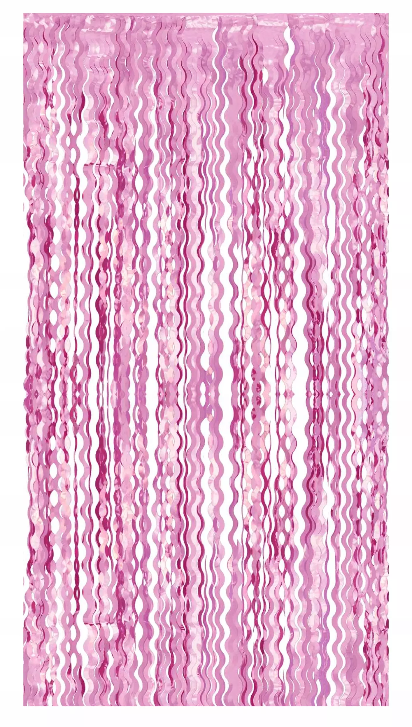 Kurtyna dekoracyjna 100x200 cm, różowa spiralna - Książki
