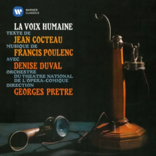 Poulenc: La Voix Humaine, Cocteau: Le Bel Indifferent, CD - Muzyka