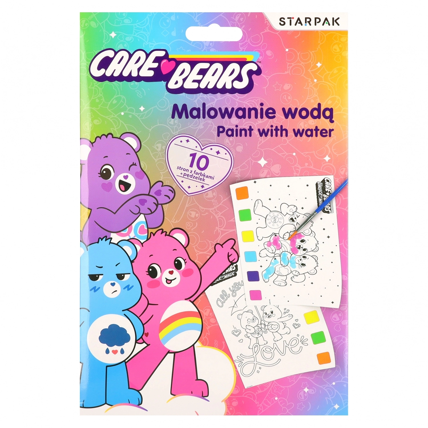 Malowanka Wodna Care Bears Starpak 578294 - Książki