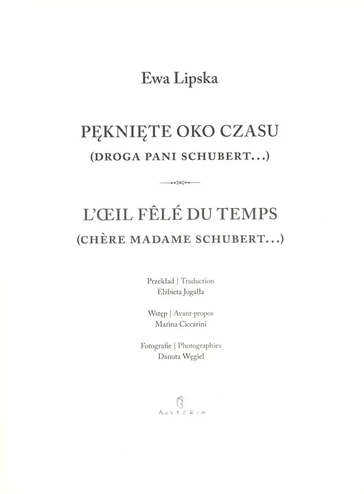 Pęknięte oko czasu / L’œil fêlé du temps - Książki
