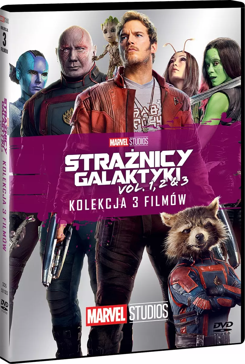 Strażnicy Galaktyki. Volume 1-3, 3 DVD - Filmy