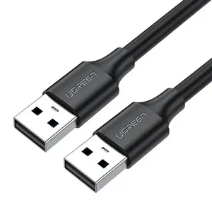 Kabel UGREEN US102 USB-A-USB-A 1m (czarny) - Elektronika i akcesoria