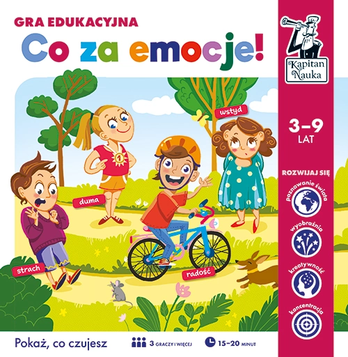 Gra edukacyjna. Co za emocje! - Gry