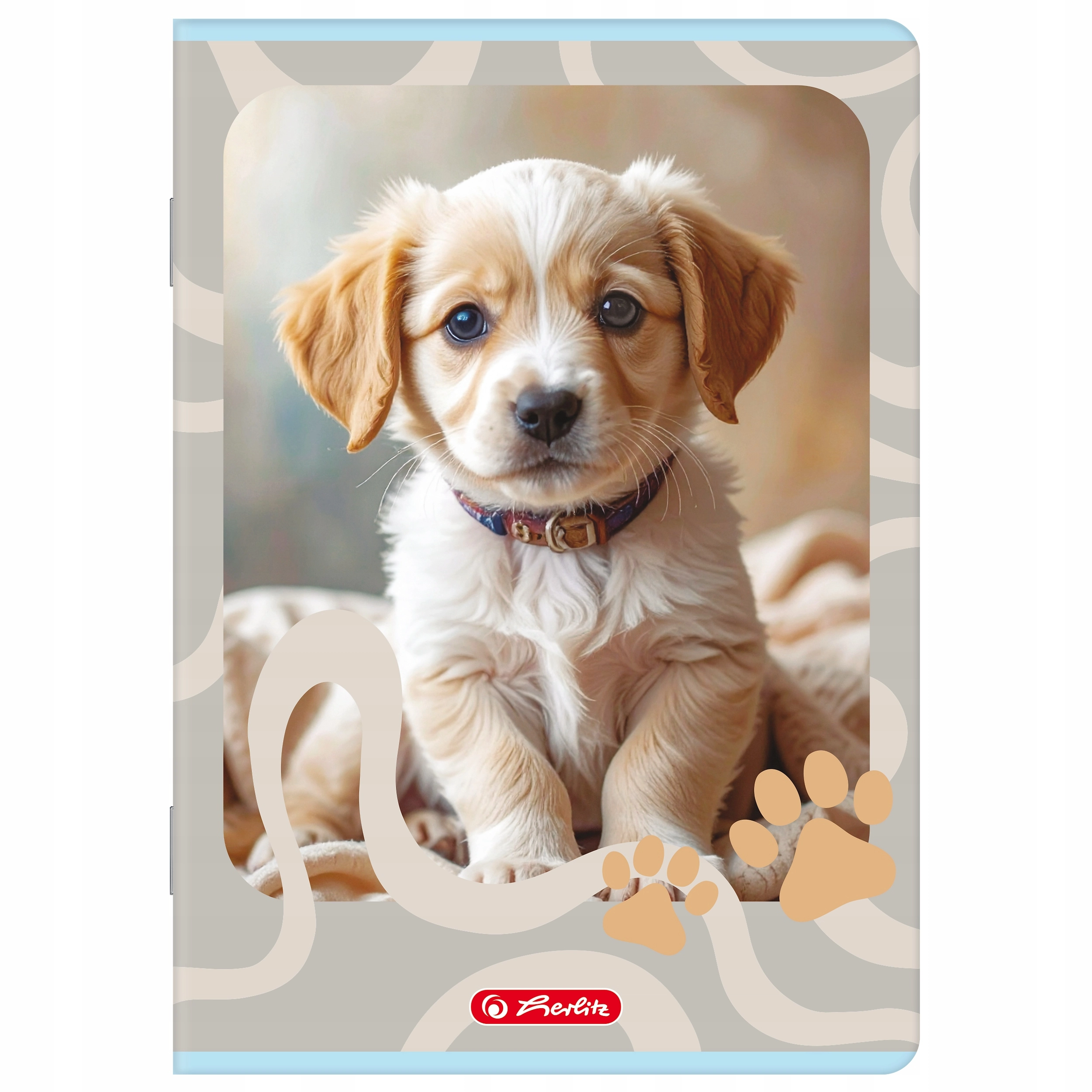 ZESZYT HERLITZ STANDARD ANIMALS A5/32K KRATKA Z MARGINESEM - Papiernicze i szkolne