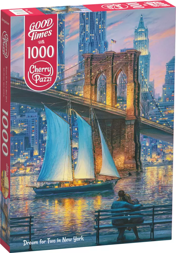 Puzzle 1000 elementów. Sen dwojga w Nowym Jorku 30288 - Puzzle