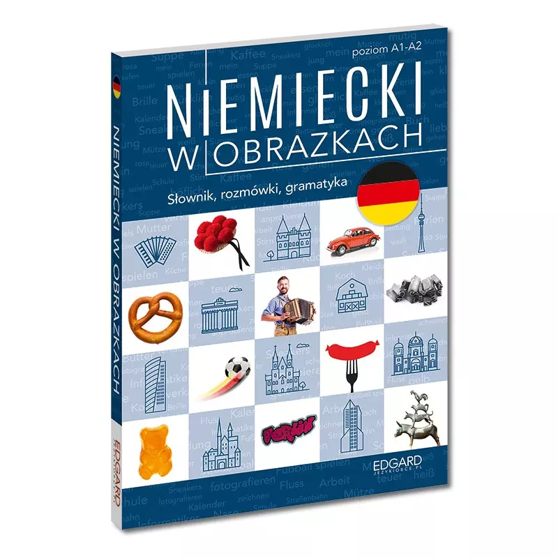 Niemiecki w obrazkach. Słówka, rozmówki, gramatyka - Książki