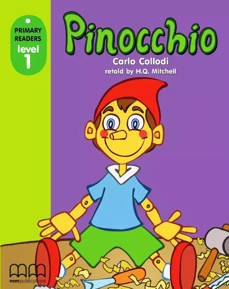 Pinocchio. Level 1 + CD-ROM - Książki
