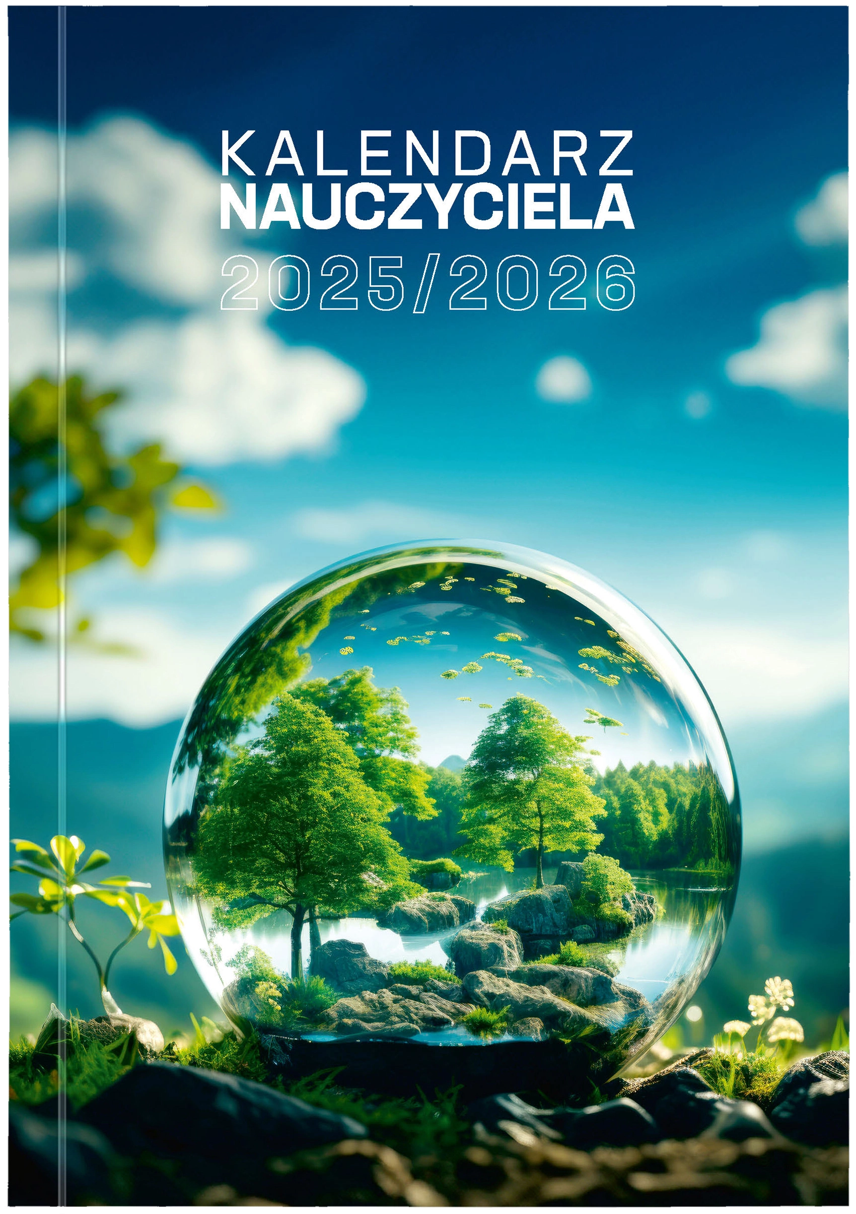 Kalendarz nauczyciela 2025/2026 A5 tygodniowy PCV, eko - Książki