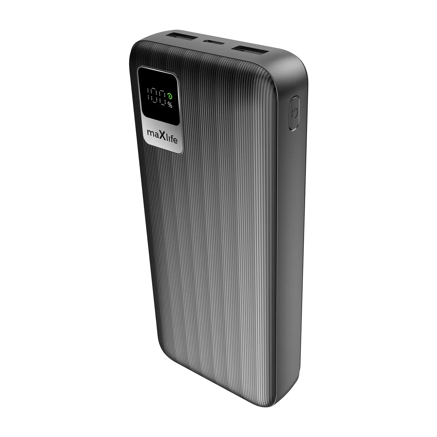 Maxlife power bank MXPB-07 20000 mAh czarny - Elektronika i akcesoria