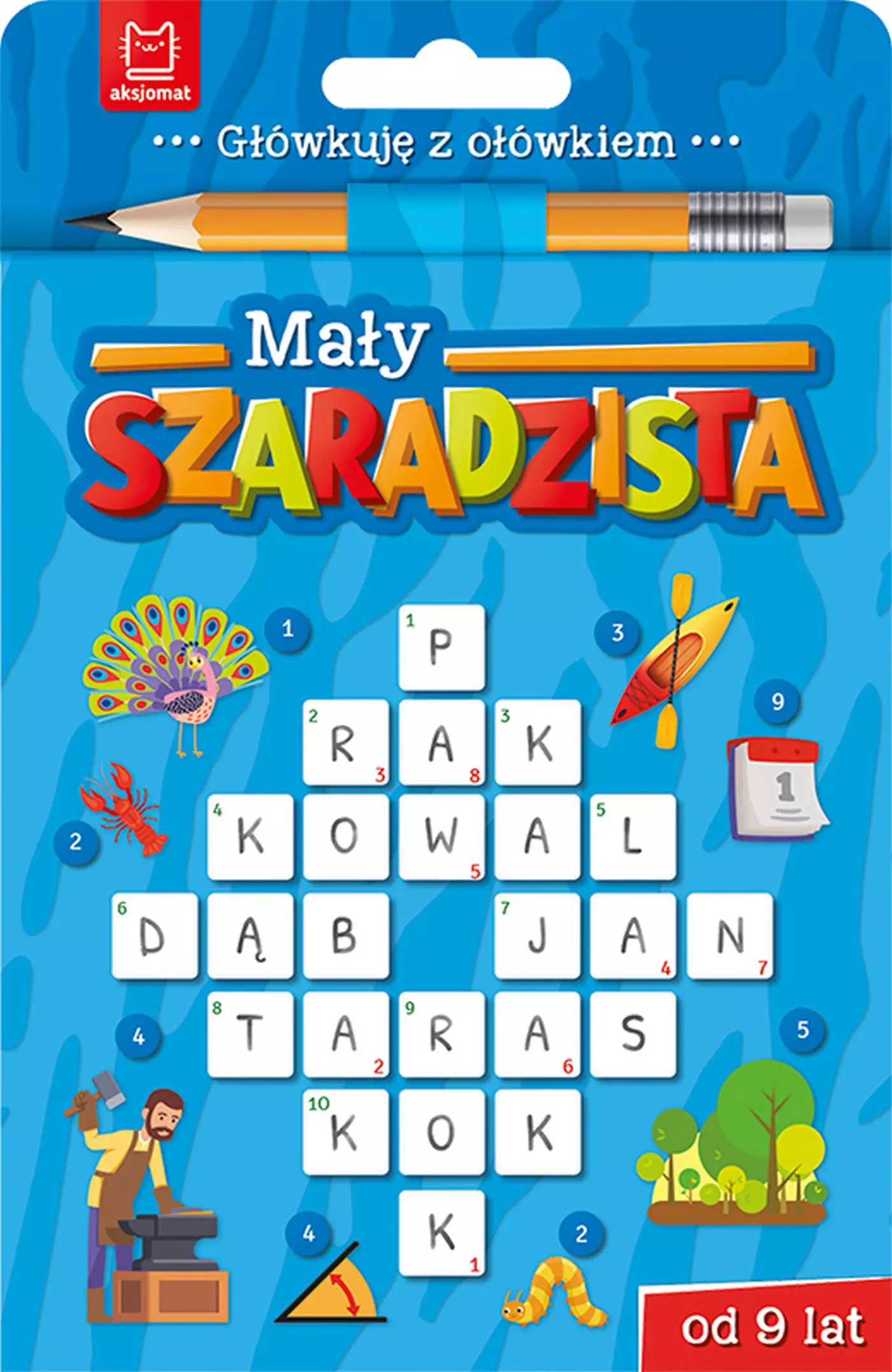 Mały szaradzista od 9 lat. Książeczka niebieska - Książki