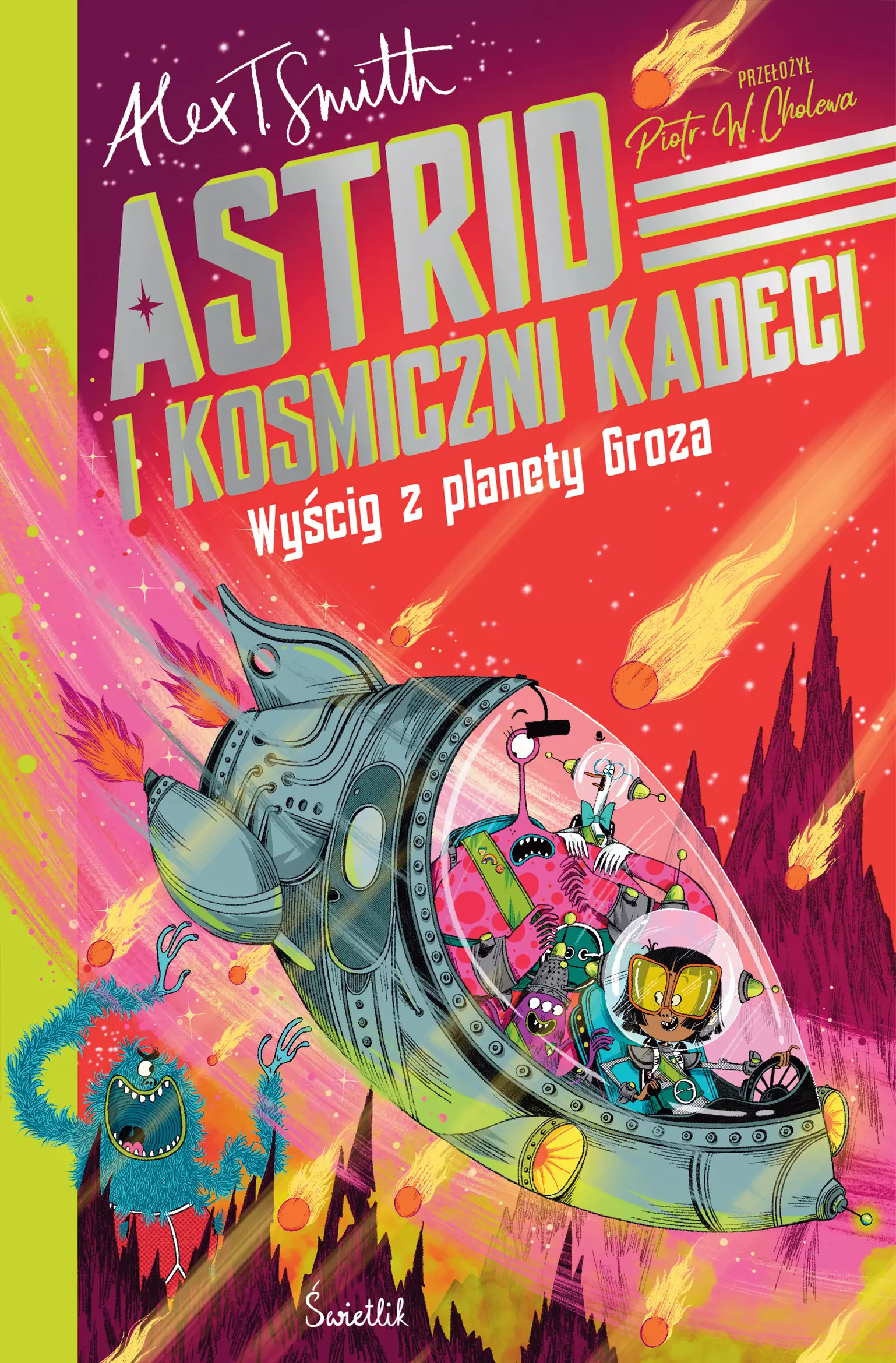 Astrid i kosmiczni kadeci. Wyścig z planety Groz - Książki