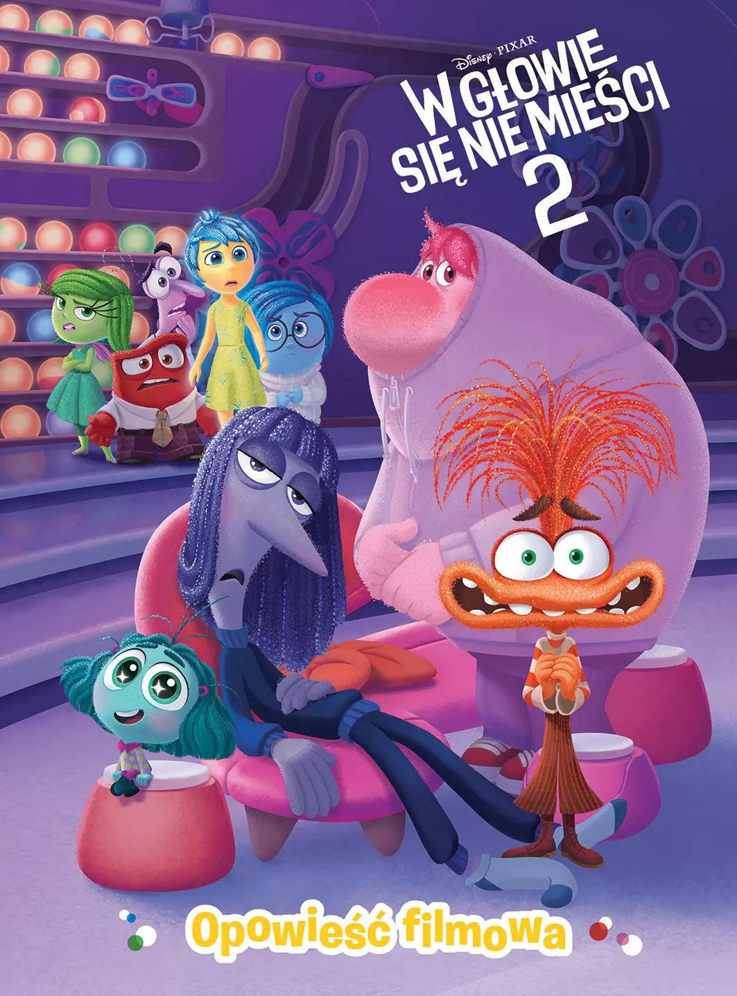 W głowie się nie mieści 2. Opowieść filmowa. Disney Pixar - Książki