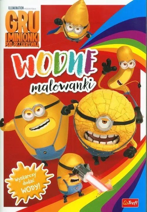Wodne malowanki. Minionki - Książki