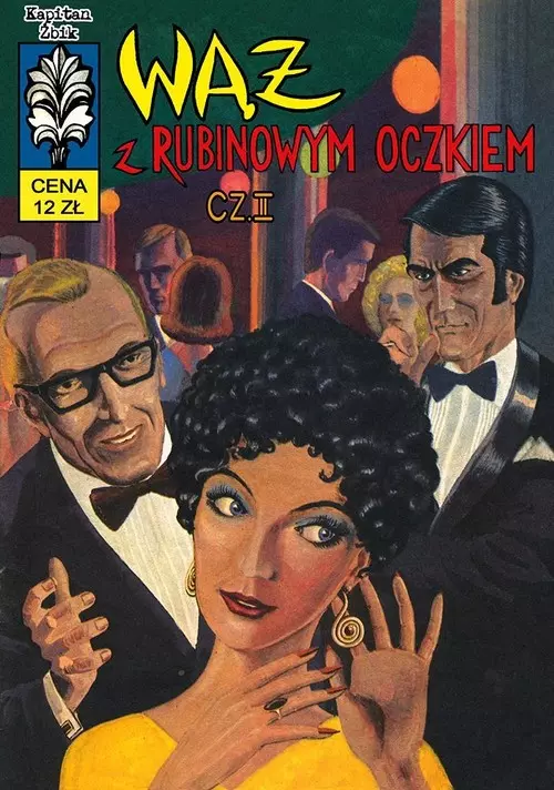 Kapitan Żbik. Tom 24. Wąż z rubinowym oczkiem. Część 2 - Książki