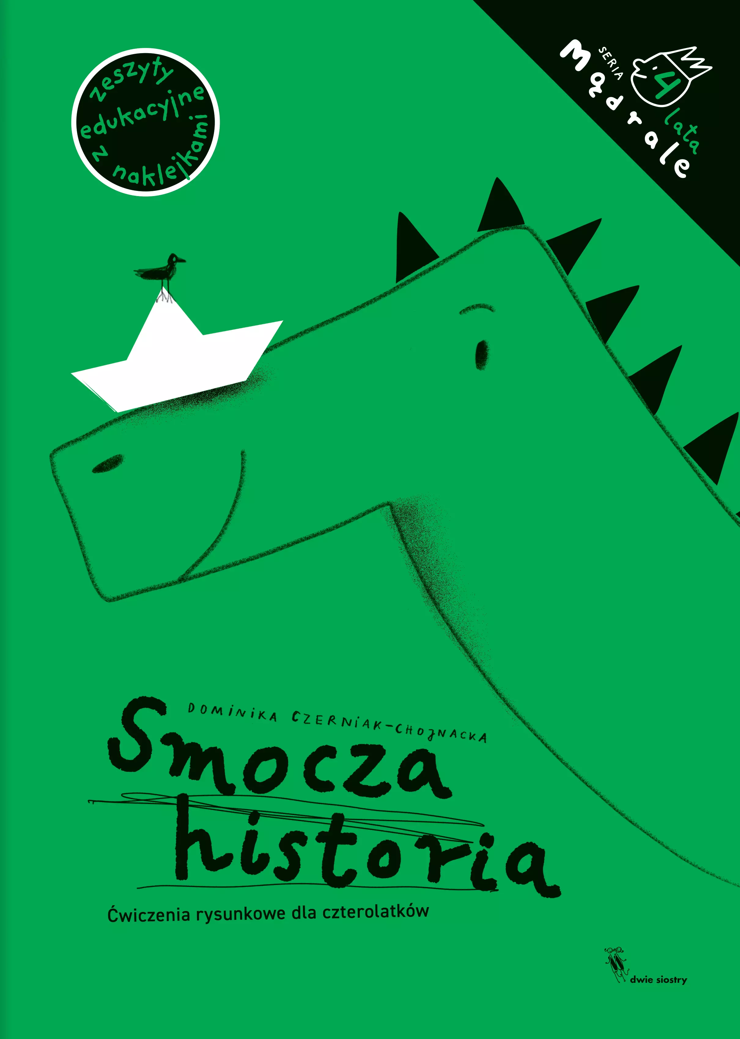 Mądrale. Smocza historia. Ćwiczenia rysunkowe dla czterolatków - Książki