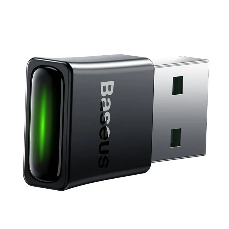 Adapter Bluetooth BASEUS BA07 USB-A BT 5.3 (czarny) - Elektronika i akcesoria