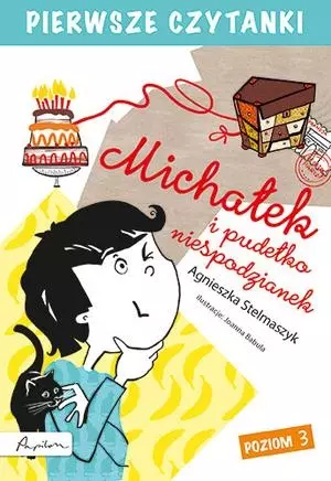 Pierwsze czytanki. Michałek i pudełko niespodzianek. Poziom 3 - Książki