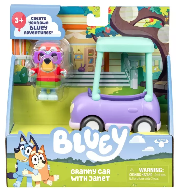 Bluey. Auto babci Janet (Bluey) - Zabawki