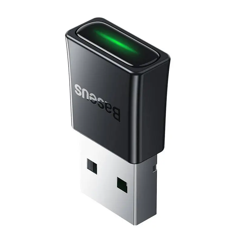 Adapter Bluetooth BASEUS BA07 USB-A BT 5.3 (czarny) - Elektronika i akcesoria