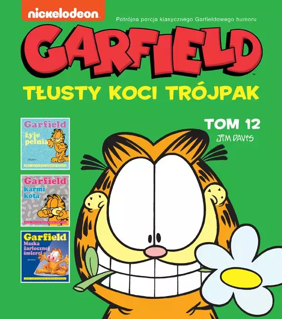 Garfield. Tom 12. Tłusty koci trójpak - Książki
