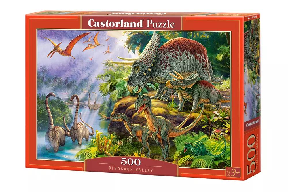 Puzzle 500 elementów. Dinosaur Valley - Puzzle