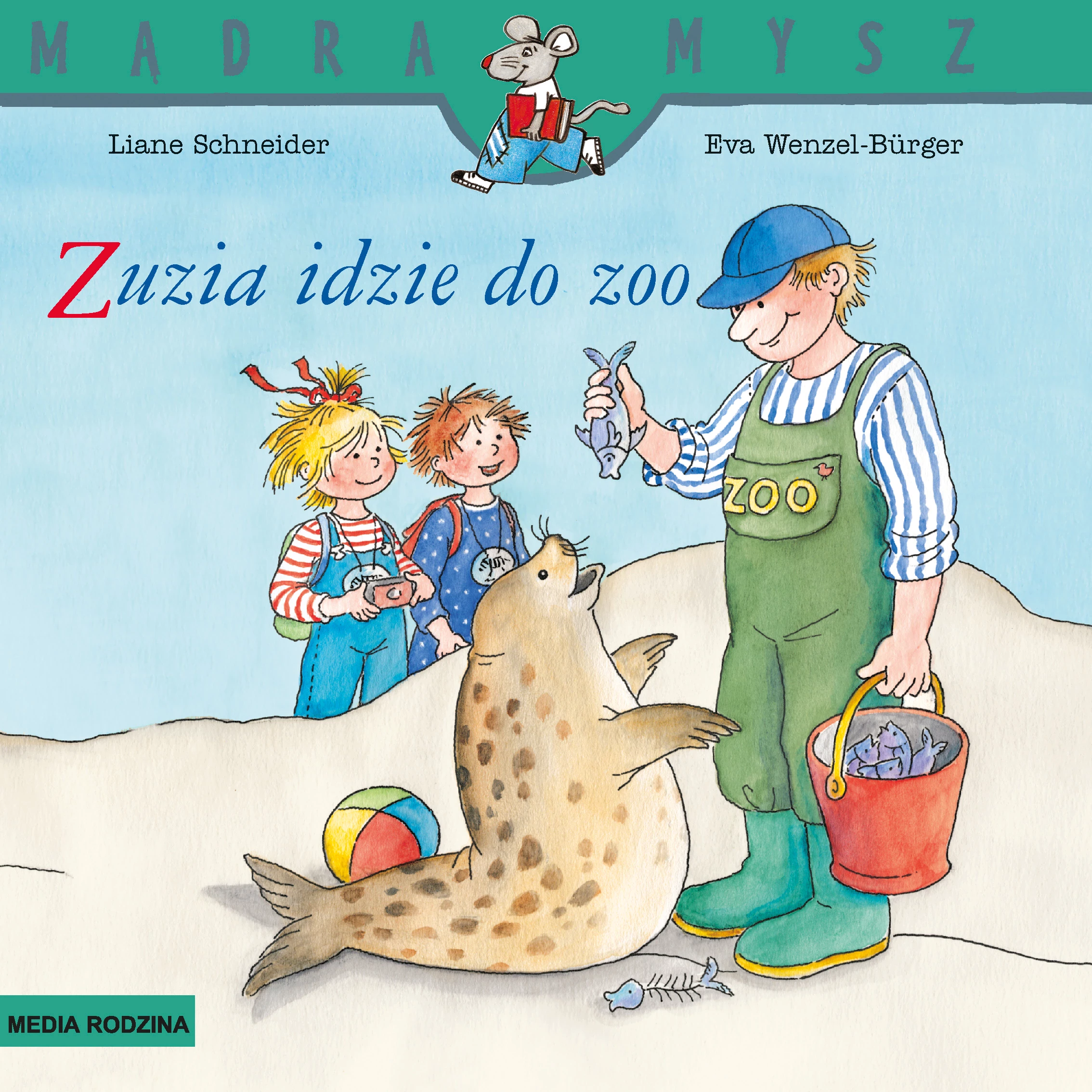 Mądra mysz - Zuzia idzie do zoo w.2024 - Książki