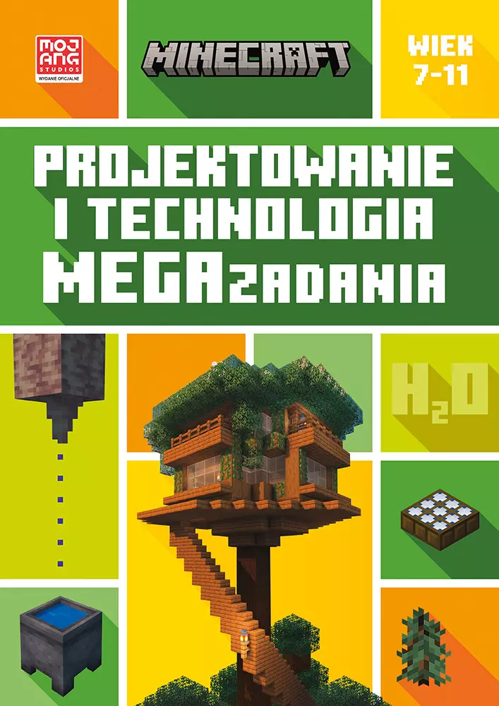 Minecraft. Projektowanie i technologia. Megazadania. 7-11 lat - Książki
