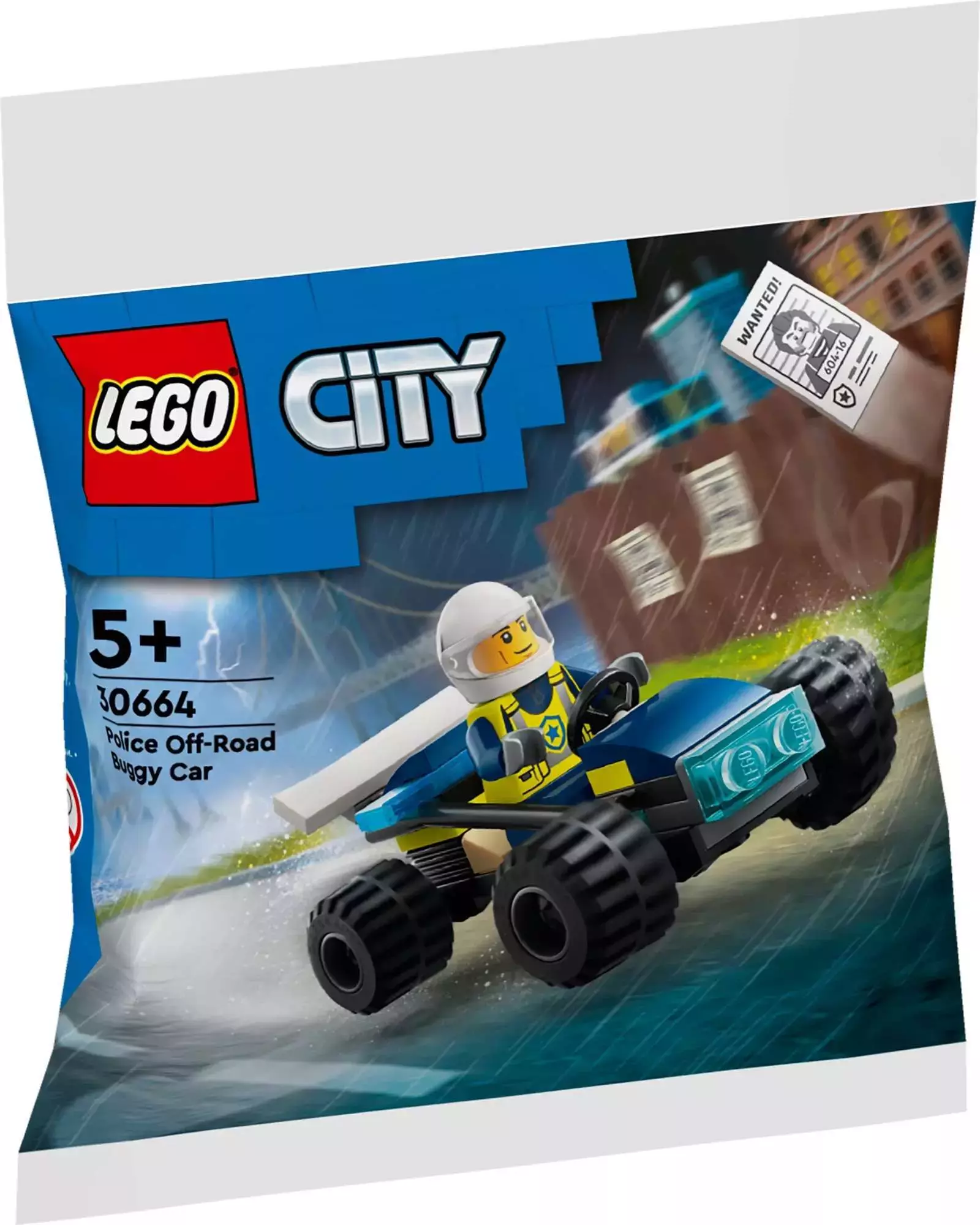 LEGO City Policyjny łazik terenowy 30664 - Zabawki
