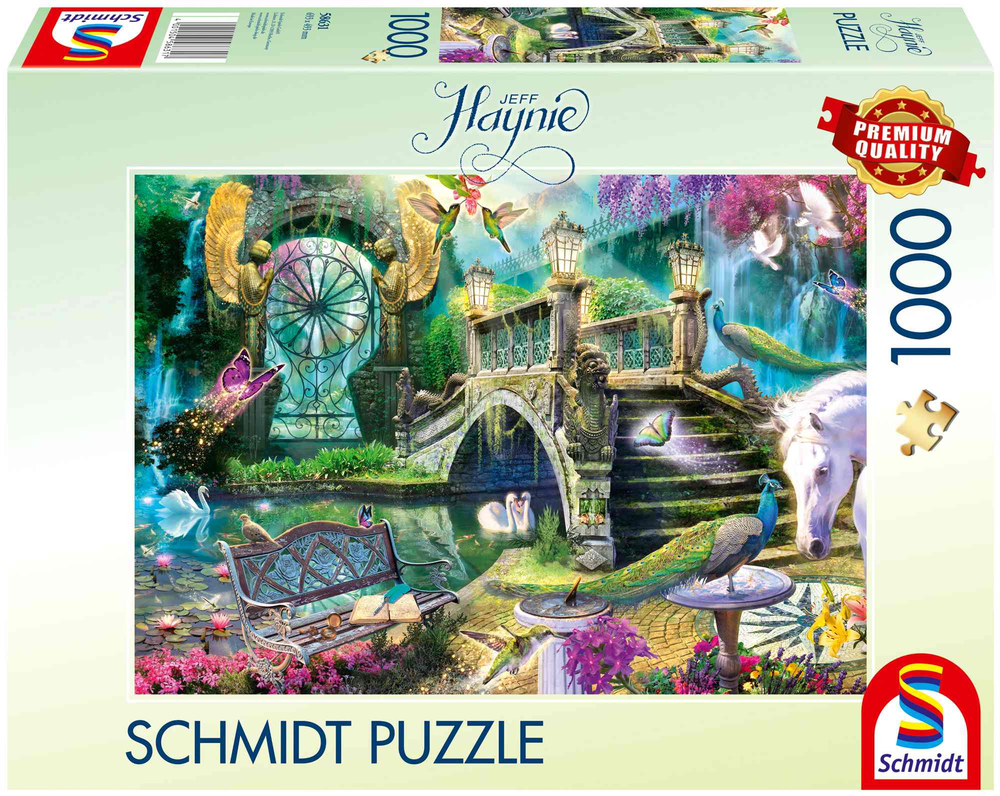 Puzzle 1000 PQ Jeff Haynie Tajemniczy Ogród 113662 - Puzzle