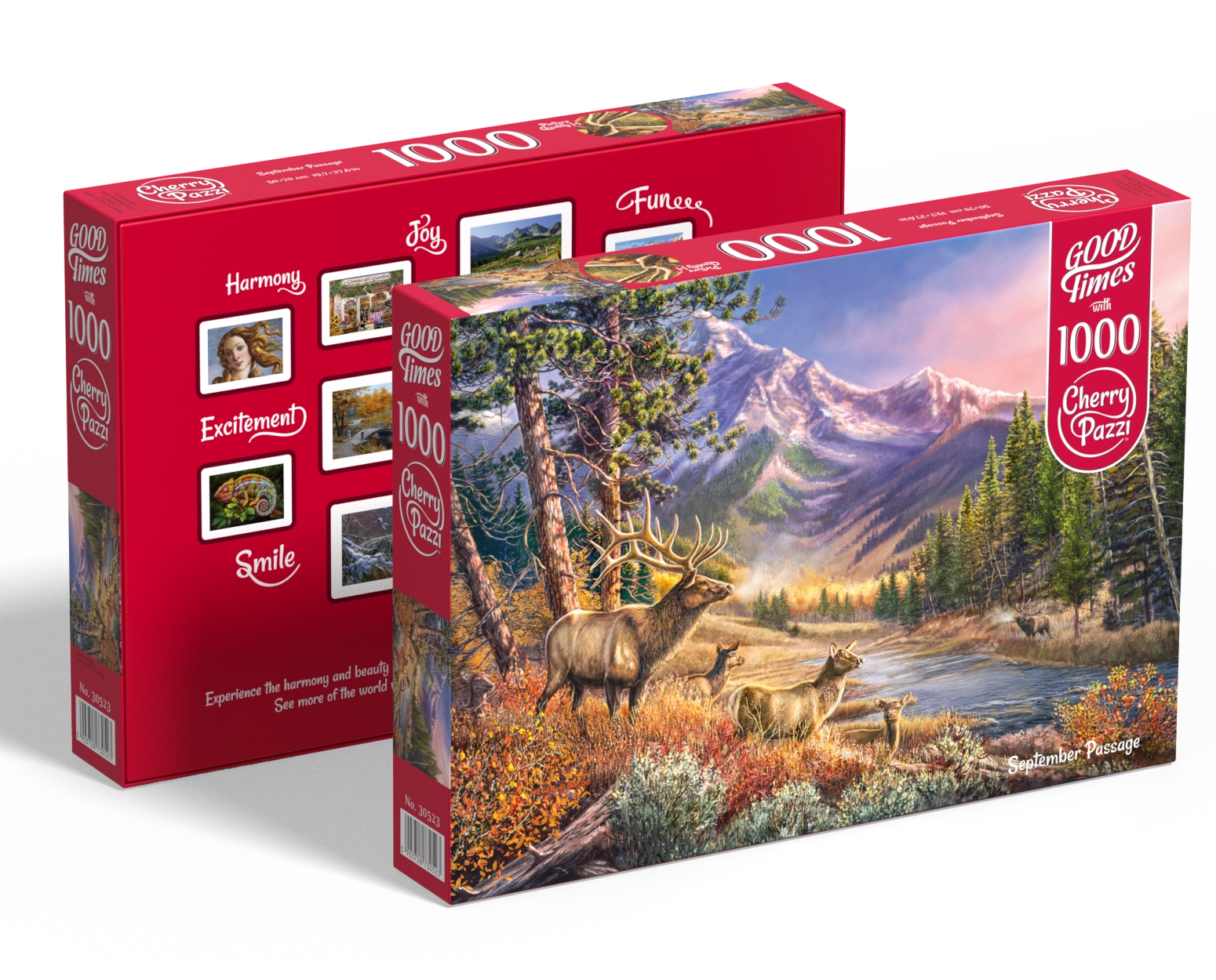 Puzzle 1000 elementów. Wrześniowy krajobraz 30523 - Puzzle