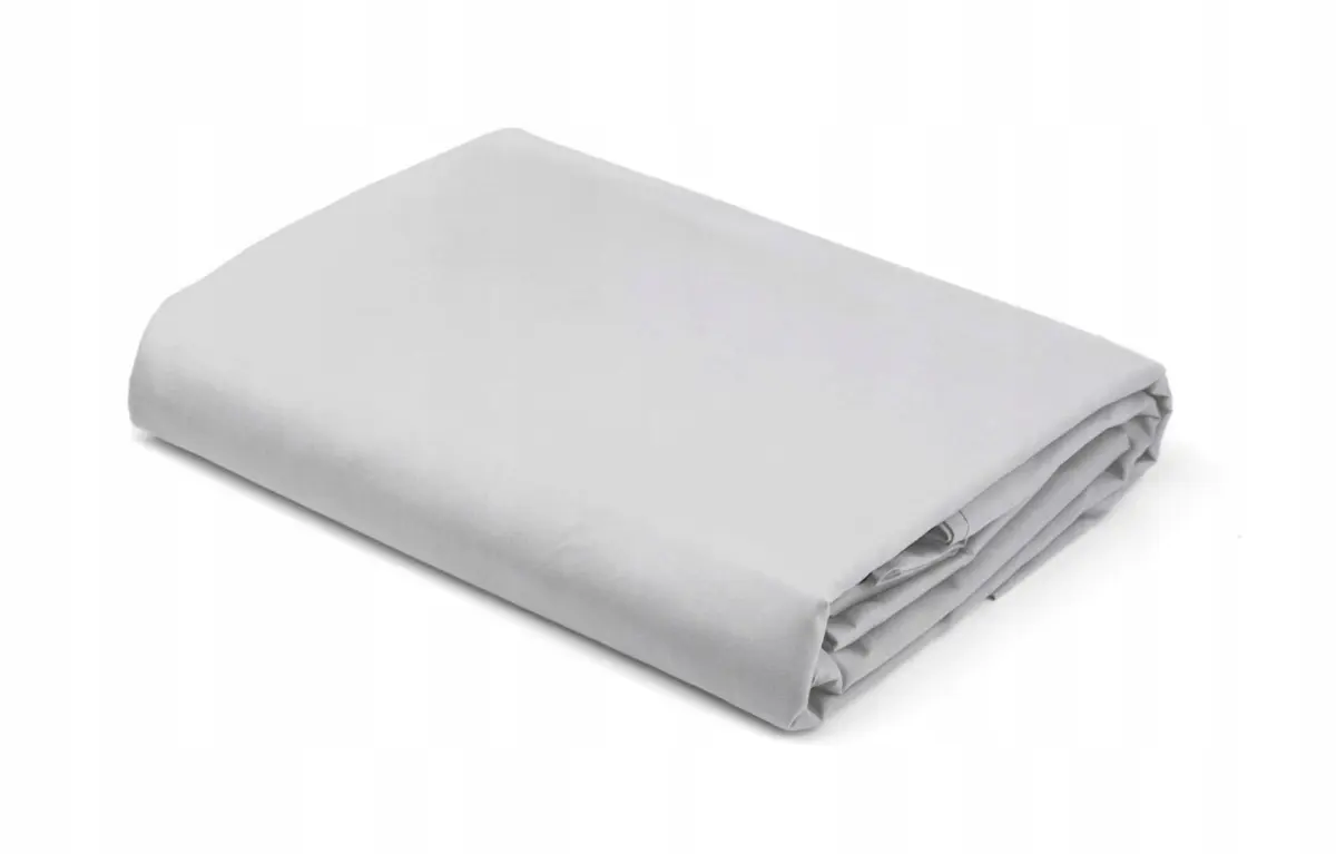 PRZEŚCIERADŁO SATYNA PURE SREBRNE 160x200 - Mama i dziecko