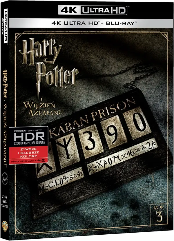 Harry Potter i Więzień Azkabanu. 2 Blu-ray 4K - Filmy