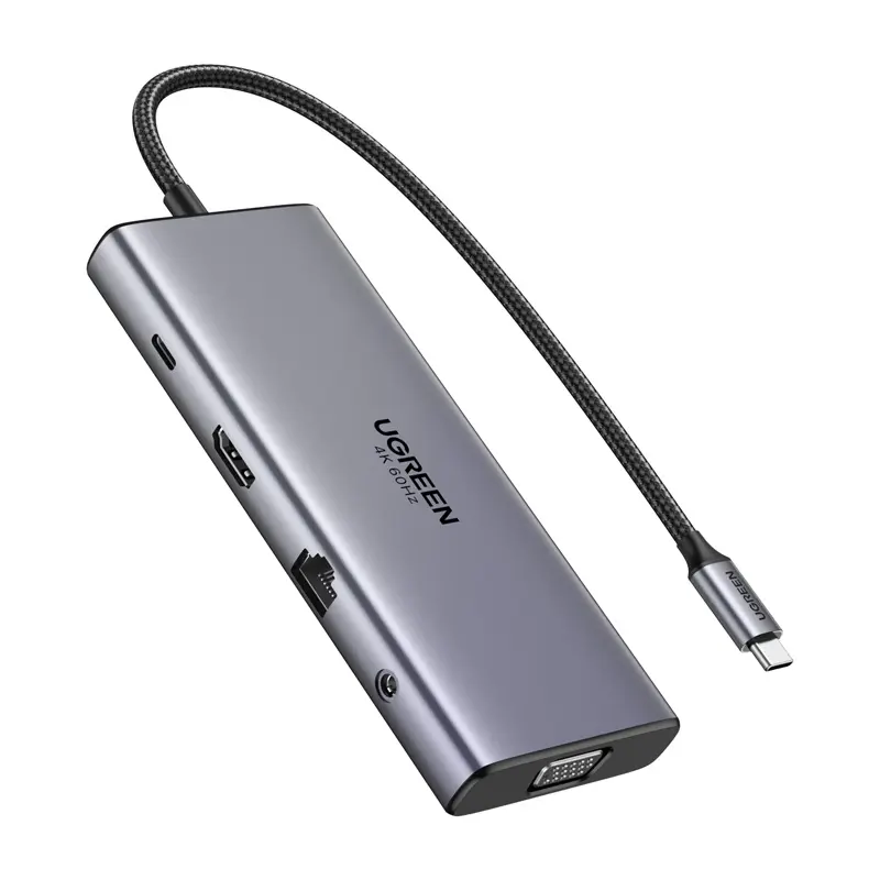 Hub USB-C UGREEN CM639 11-portowy PD 100W - Elektronika i akcesoria