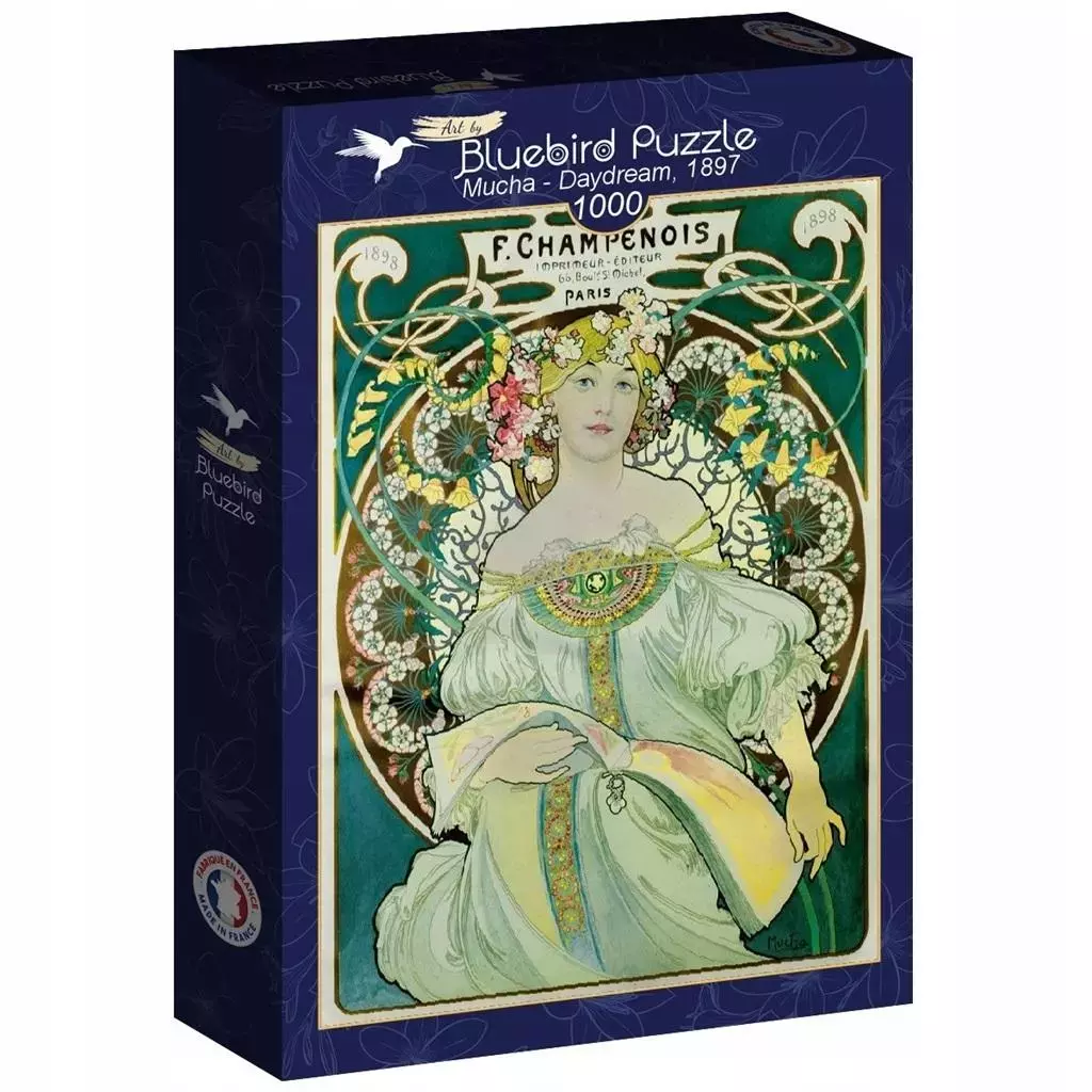 Puzzle 1000 Mucha Królowa dnia - Książki