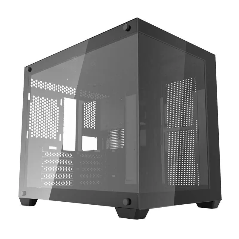 Obudowa komputerowa DARKFLASH C285MP (czarna) - Elektronika i akcesoria