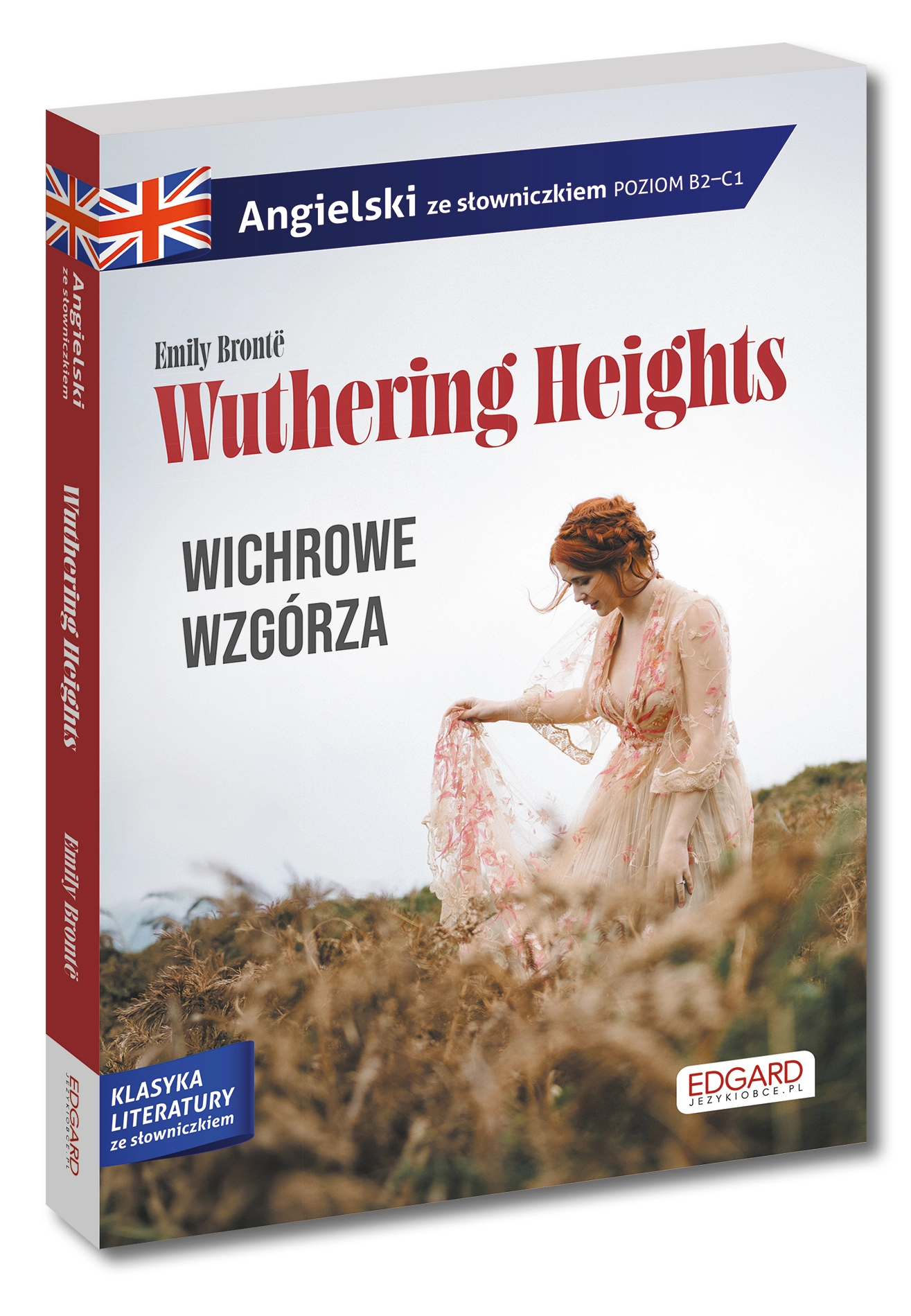 Angielski. Wuthering Heights. Wichrowe Wzgórza. Adaptacja ze słowniczkiem - Książki