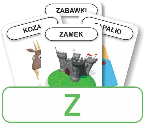 Karty Logopedyczny Piotruś. Część VI - głoska Z - Gry