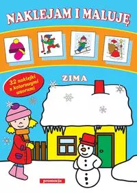 Naklejam i maluję. Zima - Książki