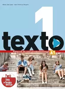 Texto 1. Język francuski. Podręcznik dla szkół ponadpodstawowych + kod (podręcznik online) - Książki