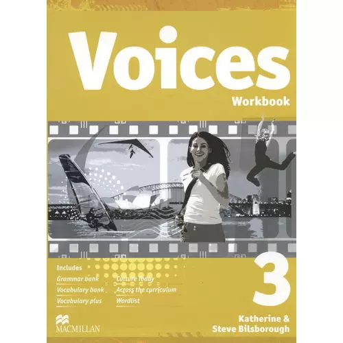 Voices. Zeszyt ćwiczeń z płytą CD-ROM. Część 3 - Książki