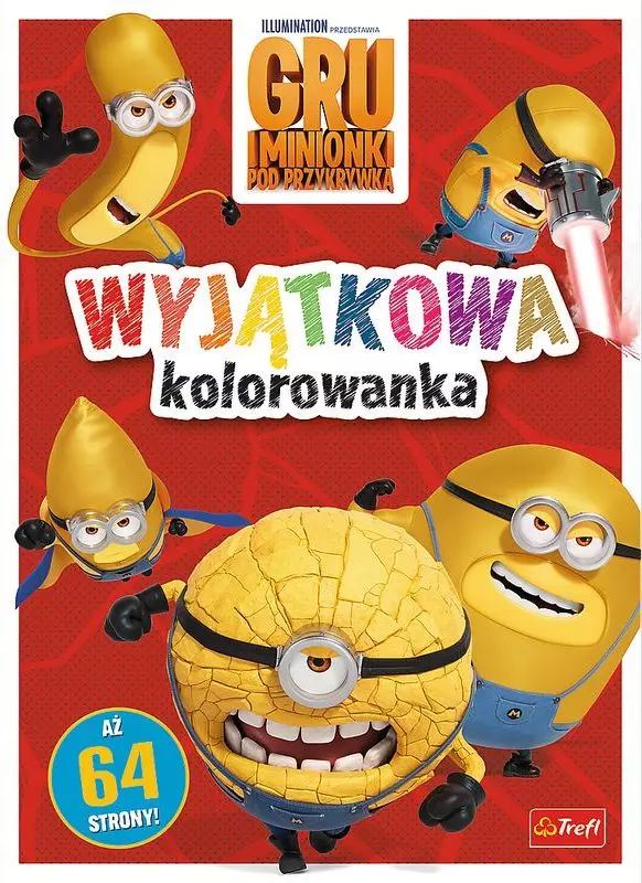 Gru i Minionki. Pod przykrywką. Wyjątkowa kolorowanka - Książki