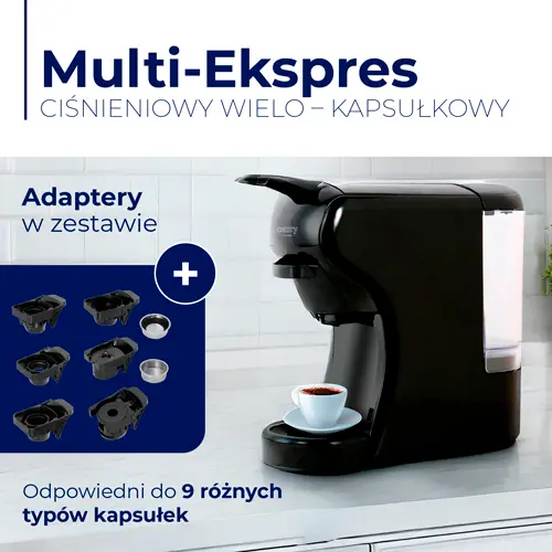 Multi-Ekspres ciśnieniowy wielo – kapsułkowy - Elektronika i akcesoria