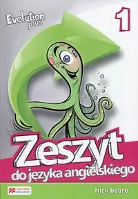 Evolution plus 1. Zeszyt do języka angielskiego - Książki