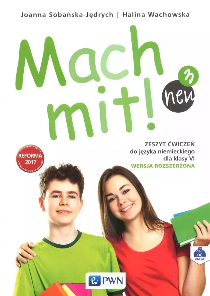 Mach mit! neu 3. Język niemiecki. Klasa 6. Zeszyt ćwiczeń. Wersja rozszerzona - Książki