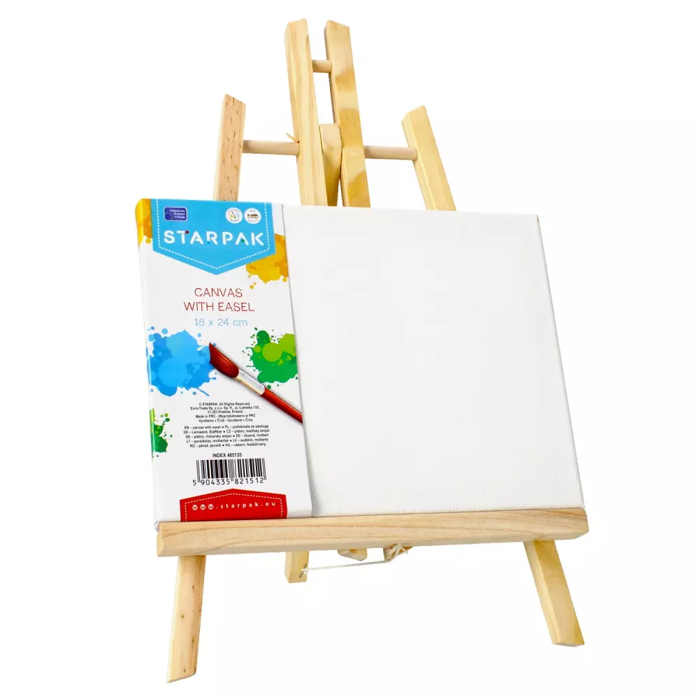 Podobrazie ze sztalugą 18x24 cm - Papiernicze i szkolne