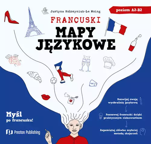 Francuski. Mapy językowe (A2-B2) - Książki