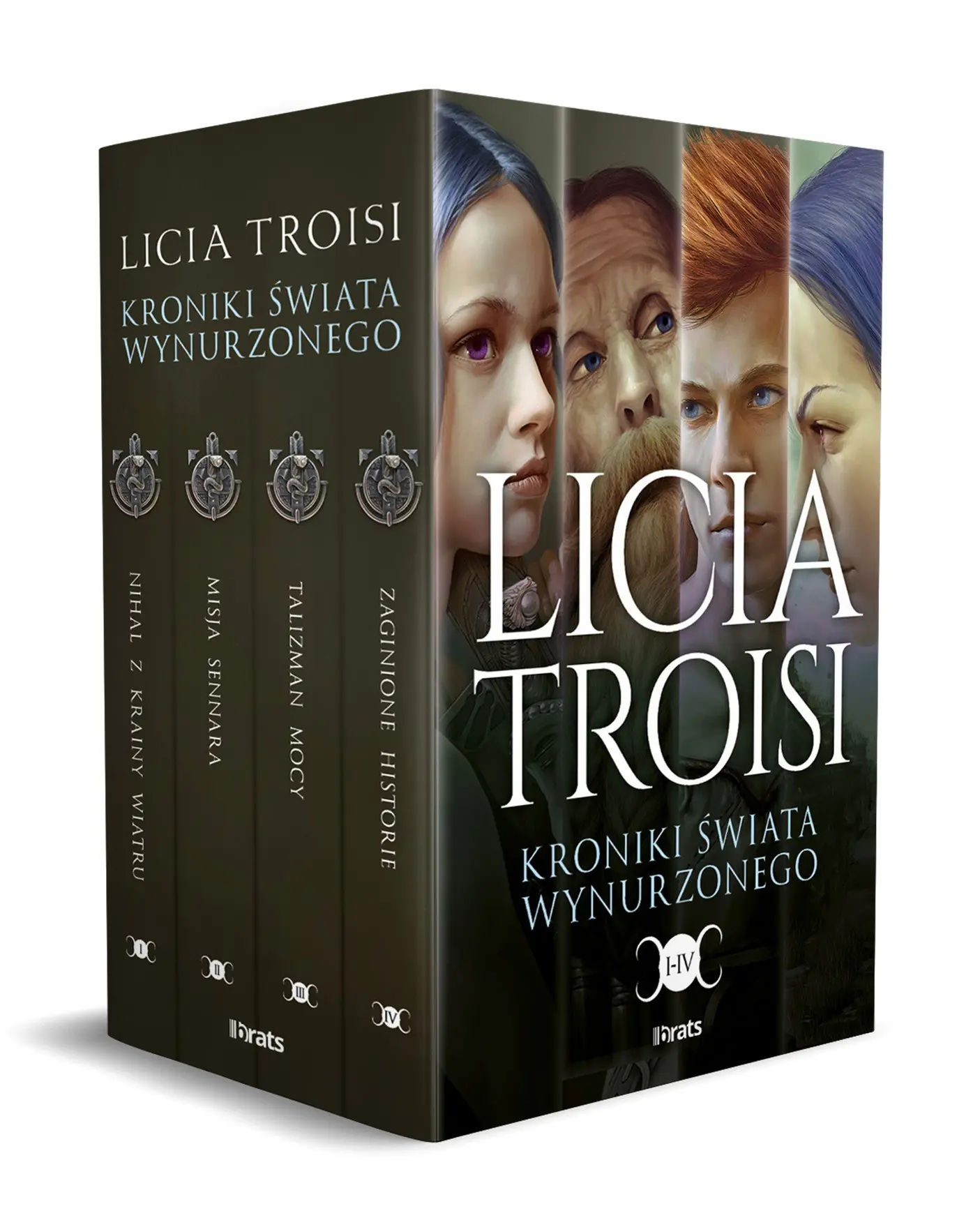 Kroniki Świata Wynurzonego. Pakiet: Kroniki świata wynurzonego. Tom 1-4 - Książki