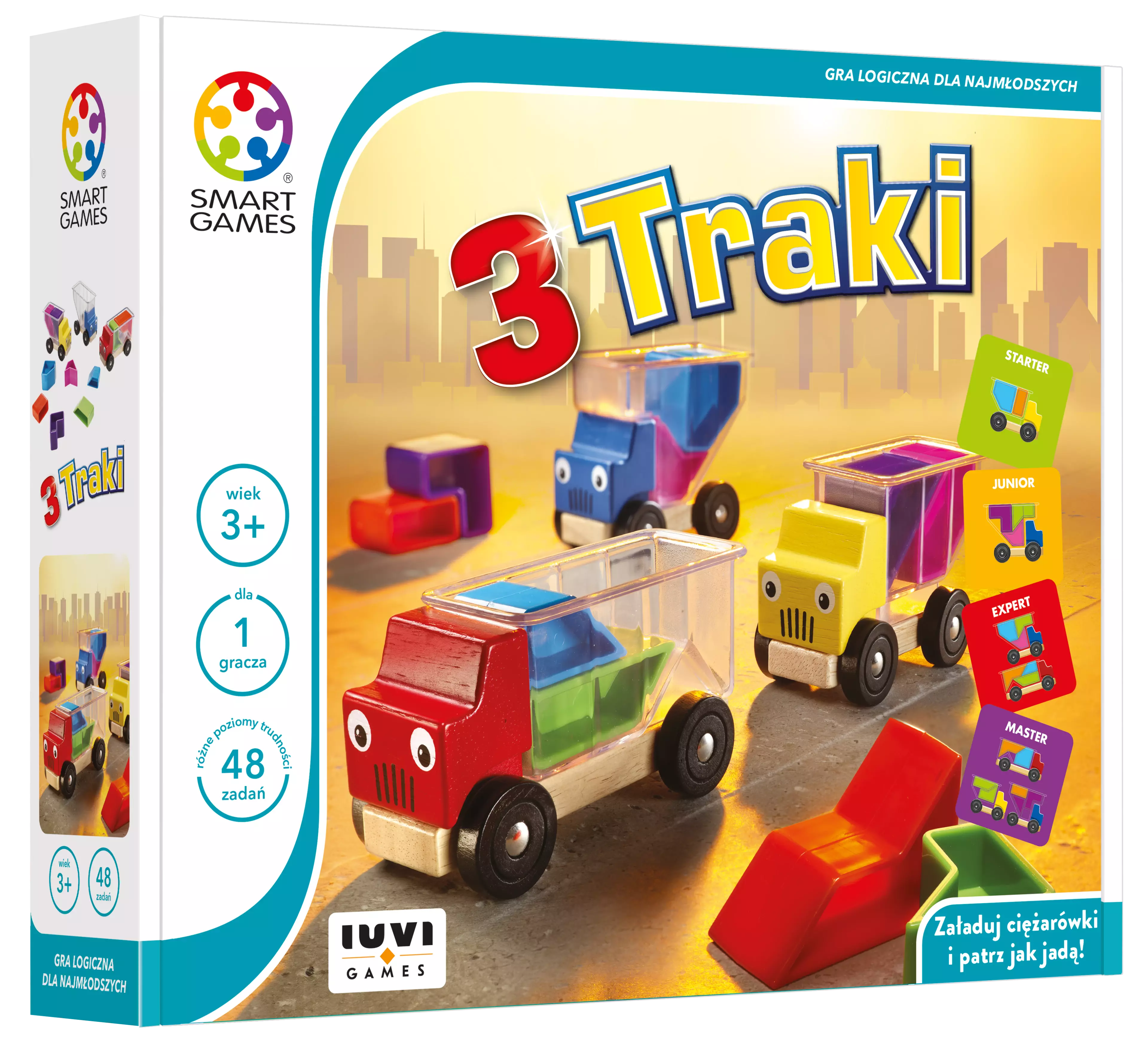 Smart Games. 3 Traki - Gry