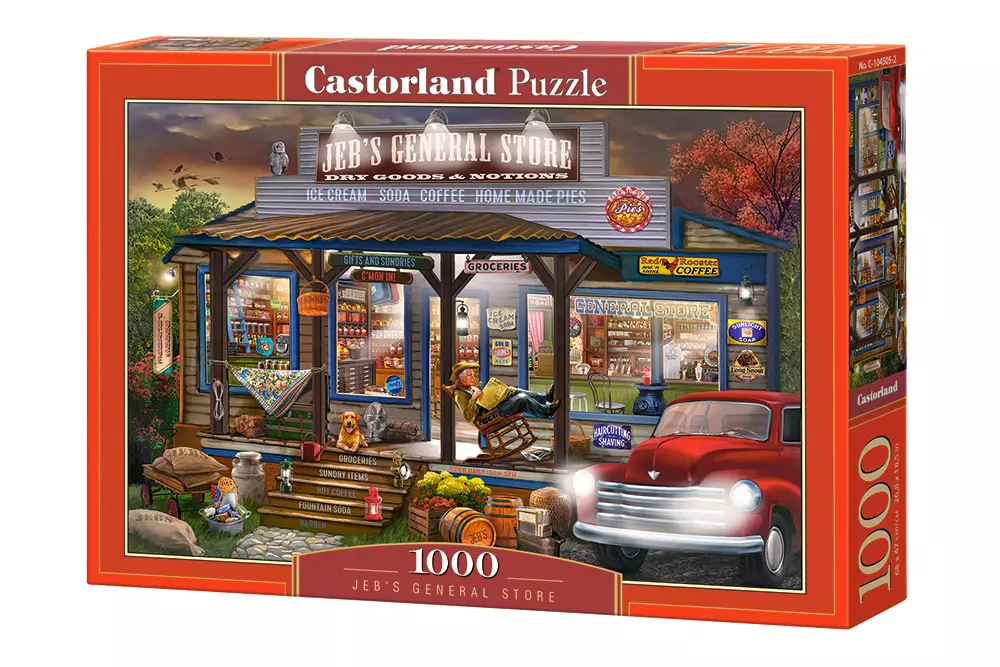 Puzzle 1000 elementów. Sklep wielobranżowy Jeba - Puzzle